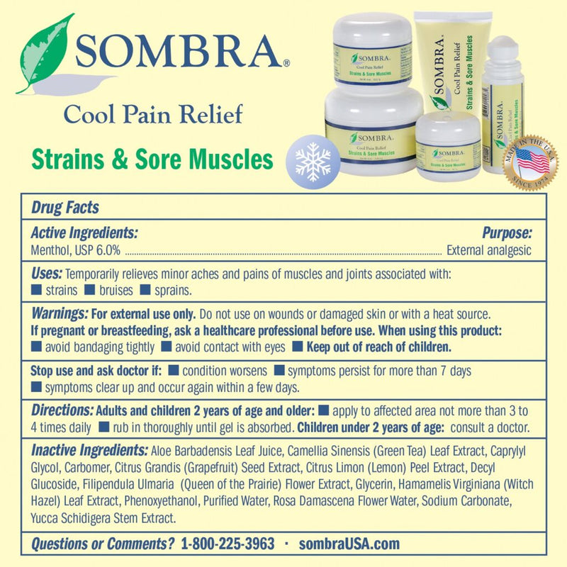 Load image into Gallery viewer, Sombra Warm &amp; Cool Natural Pain Relieving Gels, 8 Oz Each
