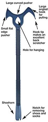 Load image into Gallery viewer, SP Ableware Maddak Combination Dressing Stick/Shoehorn - 24 Inch Long

