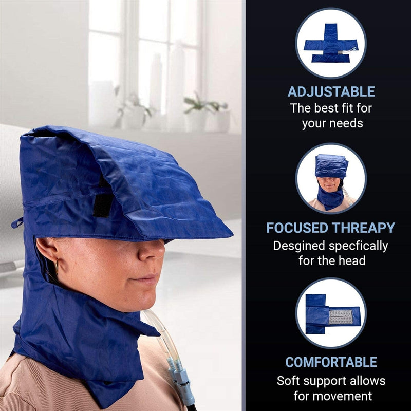 Load image into Gallery viewer, Head Wrap Ice Cap for Cryotherapy Unit - Pad Only
