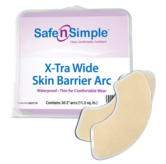 Safe n' Simple Skin Barrier Arcs, Crescents or Sheets