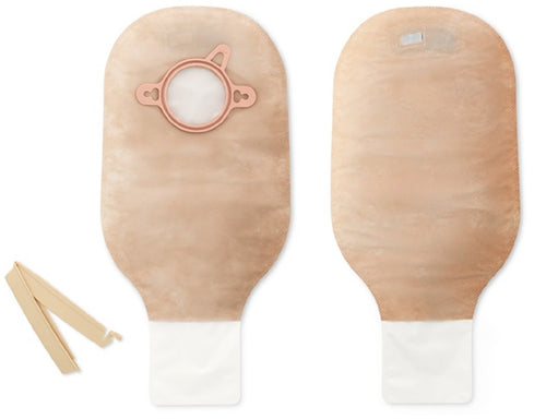 Hollister New Image 12in Two-Piece Drainable Ostomy Pouch - Clamp Closure Filter