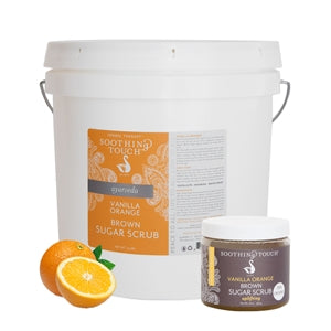 Soothing Touch Brown Sugar Scrub Vanilla Orange, 15-Pound