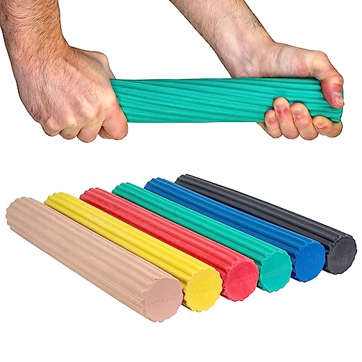 Load image into Gallery viewer, CanDo® 12&quot; Twist-N-Bend Flexible Hand Exercise Bar
