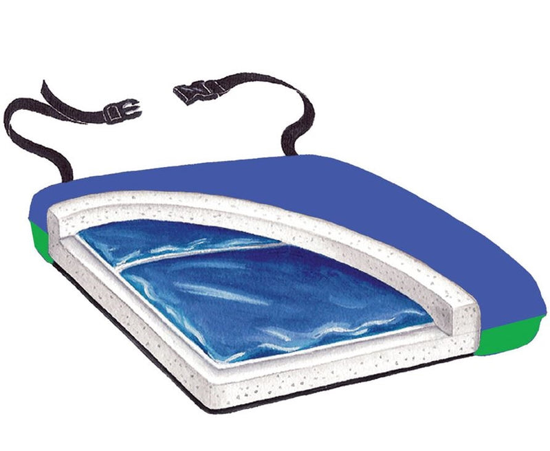 Load image into Gallery viewer, SkiL-Care Super Soft Gel-Foam Cushion w/4-Way Stretch Cover
