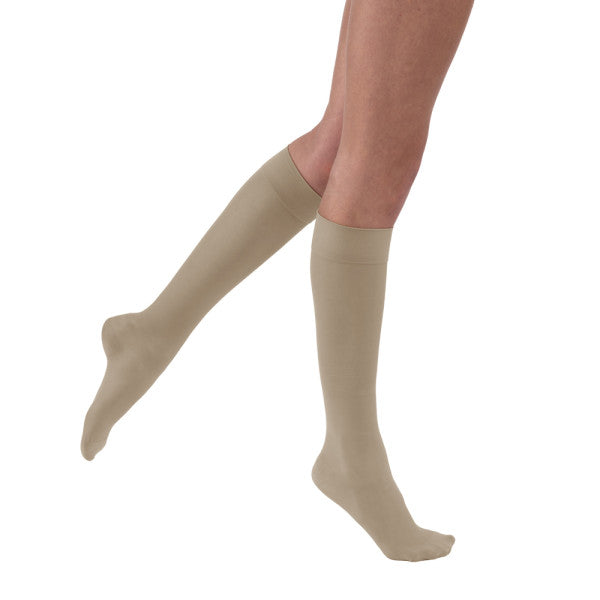 Load image into Gallery viewer, JOBST Women&#39;s Ultrasheer Knee High Classic 15-20 mmHg Closed Toe
