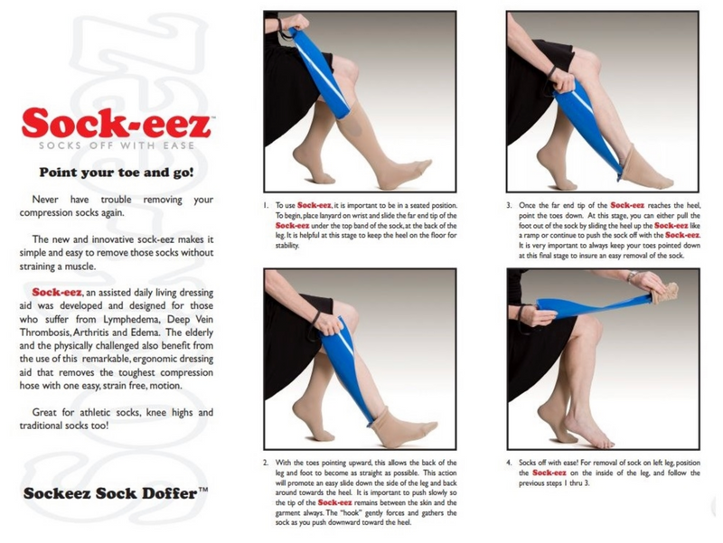 Load image into Gallery viewer, Sock-eez™ Compression Sock Removal Aid
