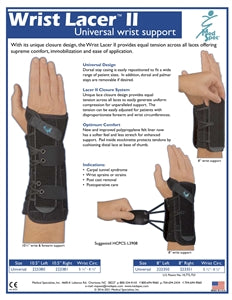 Load image into Gallery viewer, MedSpec Universal Wrist Lacer II 8in
