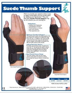 Load image into Gallery viewer, MedSpec Suede Thumb Splint
