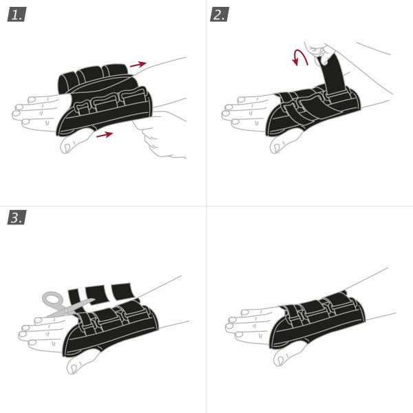 Load image into Gallery viewer, Actimove Wrist Splint - 8in
