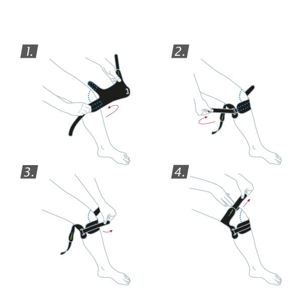 Load image into Gallery viewer, Actimove Dual Knee Strap Adjustable
