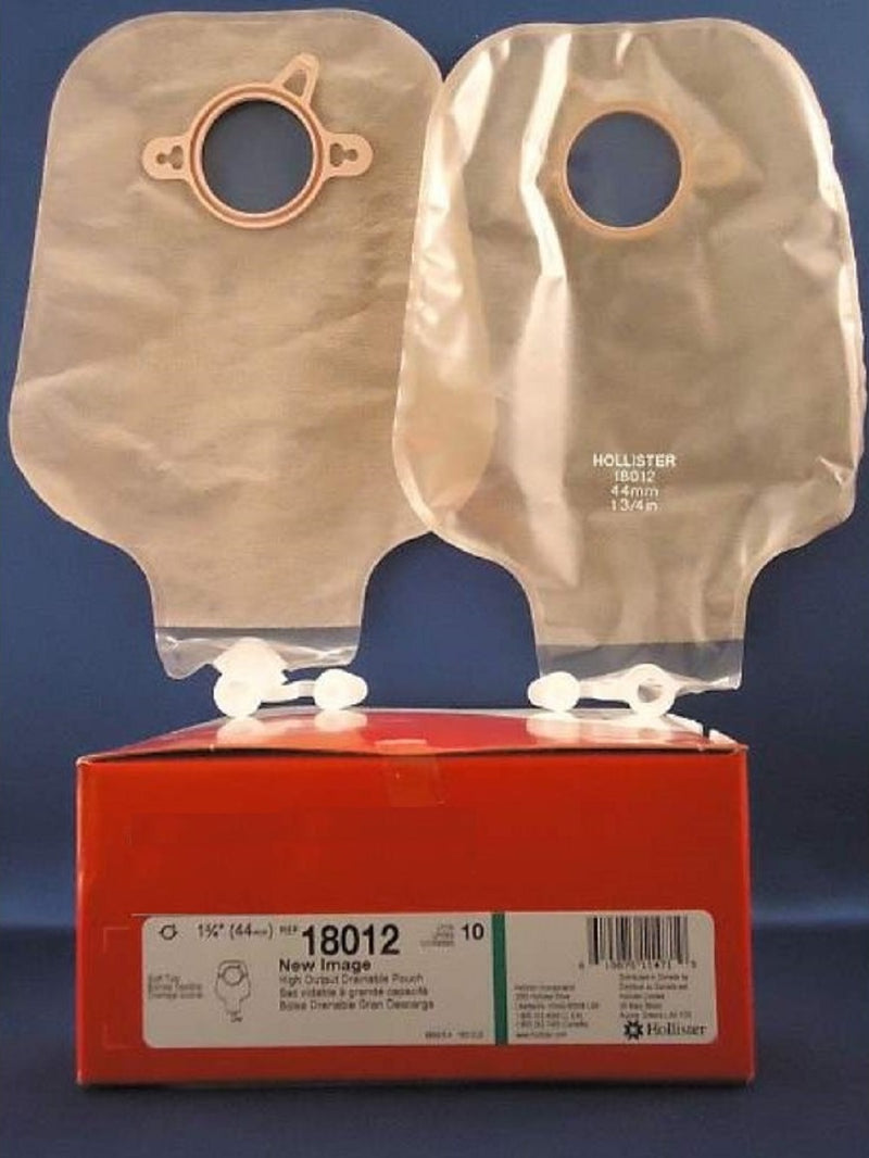 Load image into Gallery viewer, Hollister New Image 12&quot; Two-Piece High Output Drainable Ostomy Pouch Box of 10

