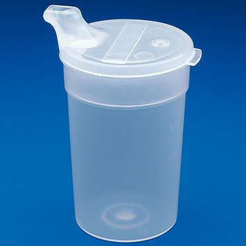 Load image into Gallery viewer, SP Ableware Flo-Trol Convalescent Feeding Cup

