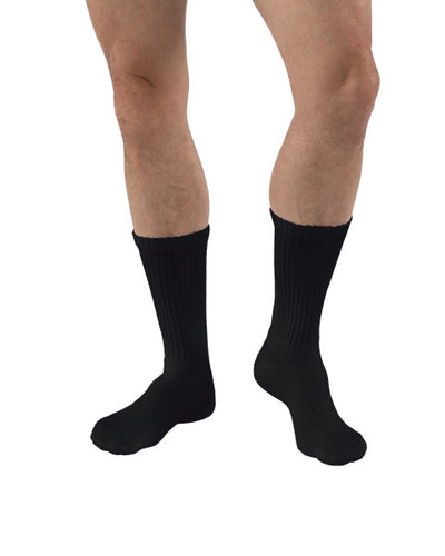 JOBST SensiFoot Diabetic Compression Socks 8-15 mmHg Crew, Closed Toe