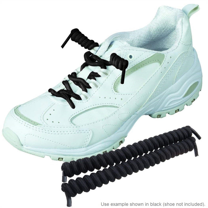 Load image into Gallery viewer, Providence Spillproof No Tie Curly Elastic Shoelaces
