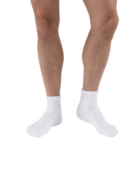 JOBST SensiFoot Diabetic Compression Socks 8-15 mmHg Mini-Crew Closed Toe