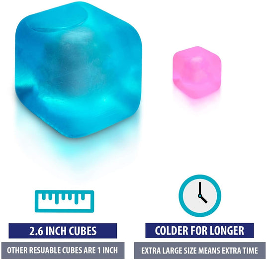 Extra Large Reusable Ice Cubes