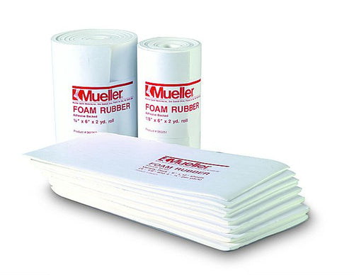 Mueller Foam Rubber - Adhesive backed, Open cell