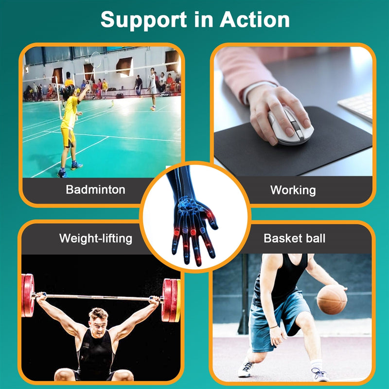 Load image into Gallery viewer, Inflatable Wrist Brace with Built-in Pump
