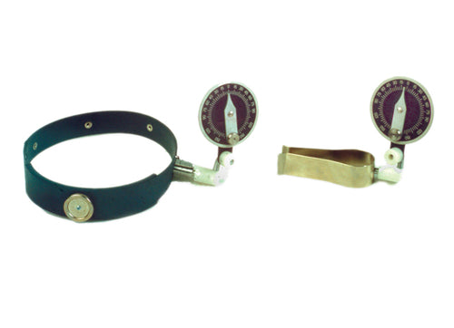 Baseline Universal Inclinometer with Clip or Headband
