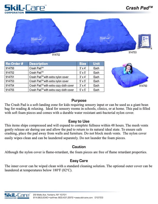 SkiL-Care Crash Pad™