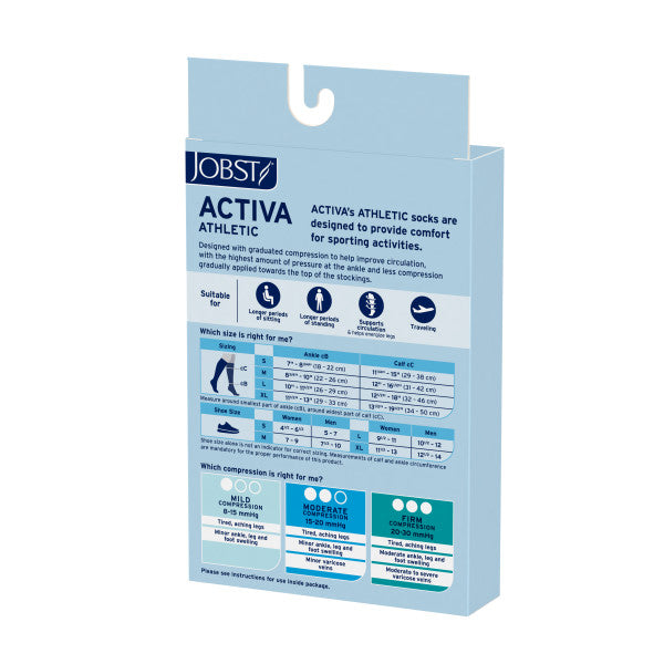 Load image into Gallery viewer, JOBST Activa Athletic 8-15 Knee High, Close Toe
