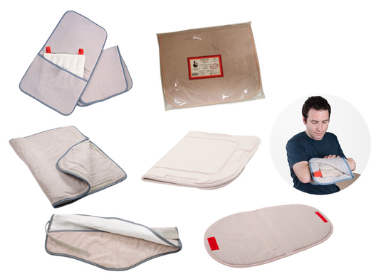 Relief Pak HotSpot Moist Heat Pack Cover - Terry with Foam-Fill