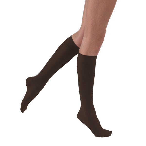 Load image into Gallery viewer, JOBST Women&#39;s Ultrasheer Knee High Classic 15-20 mmHg Closed Toe
