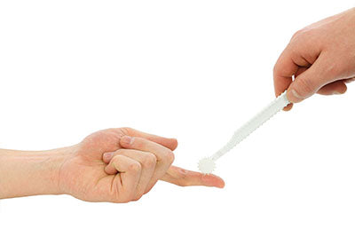 Load image into Gallery viewer, Baseline Cleanwheel Sterile or Non-Sterile Disposable Neurological Pinwheel

