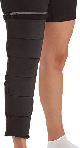 DeRoyal Cutaway Knee Immobilizer w/Elastic Straps