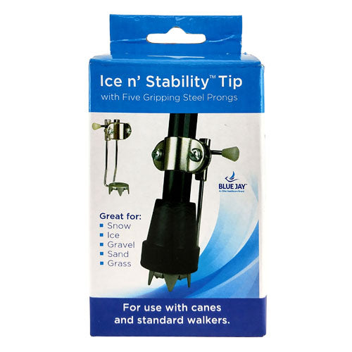 Load image into Gallery viewer, Blue Jay Ice n&#39; Stability Ice Tip with Five Steel Gripping Prongs
