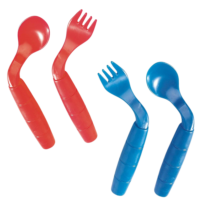 Load image into Gallery viewer, EasieEaters Curved Utensils
