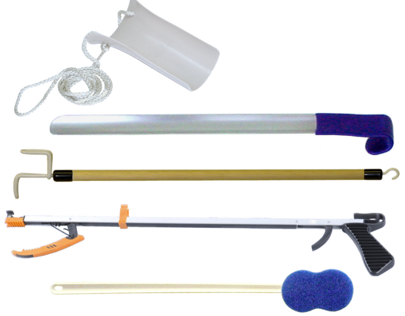 Load image into Gallery viewer, Kinsman Enterprises Hip/Knee Kit w/ 27&quot; or 32&quot; Handi-Hook Reacher
