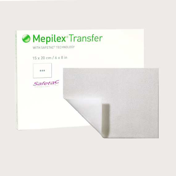 Load image into Gallery viewer, Mepilex Foam Exudate Soft Silicone Transfer Dressing
