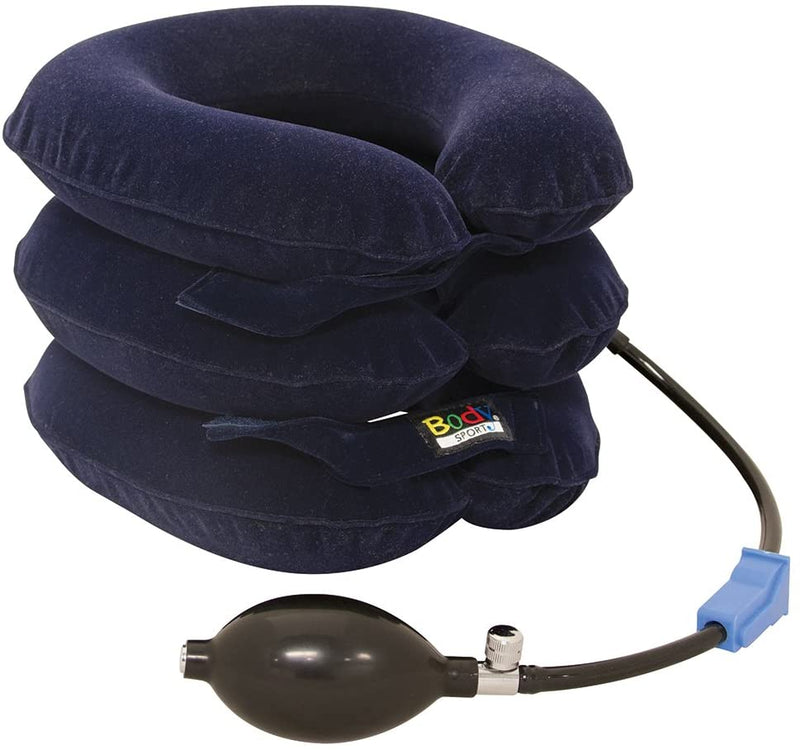 Load image into Gallery viewer, BodySport Cervical Traction Collar - Blue
