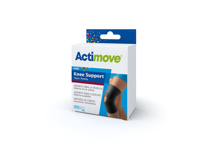 Load image into Gallery viewer, Actimove Kids Knee Support Open Patella, Navy
