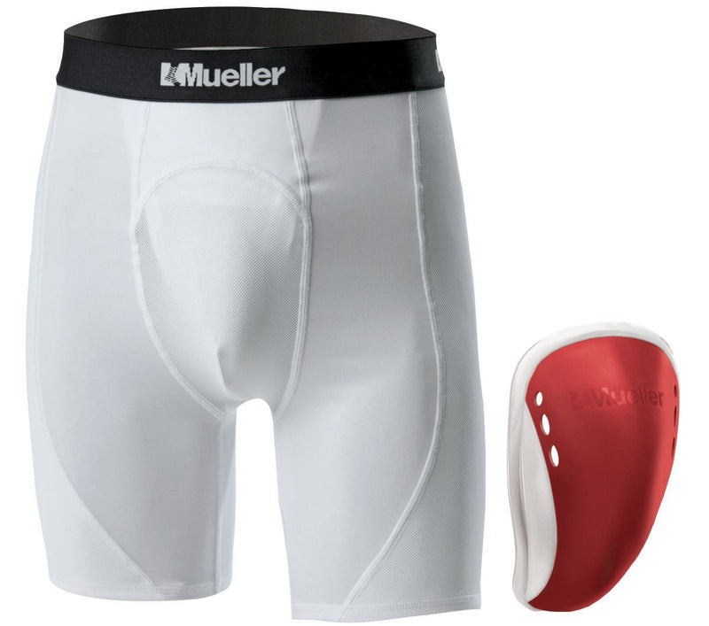Load image into Gallery viewer, Mueller Athletic Support Shorts/Briefs w/Flex Shield Cup
