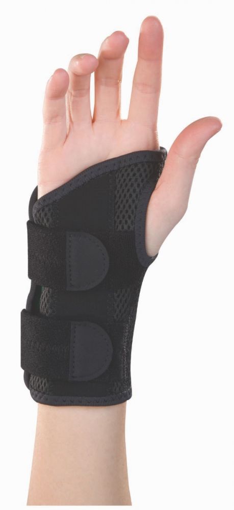 Load image into Gallery viewer, Mueller Fitted Wrist Brace Green Line - Fitted Wrist Brace
