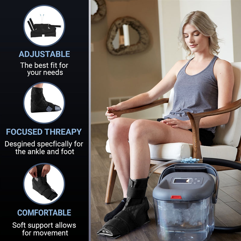 Load image into Gallery viewer, Cold Water Therapy Ankle and Foot Wrap for Cryotherapy Unit - Pad Only
