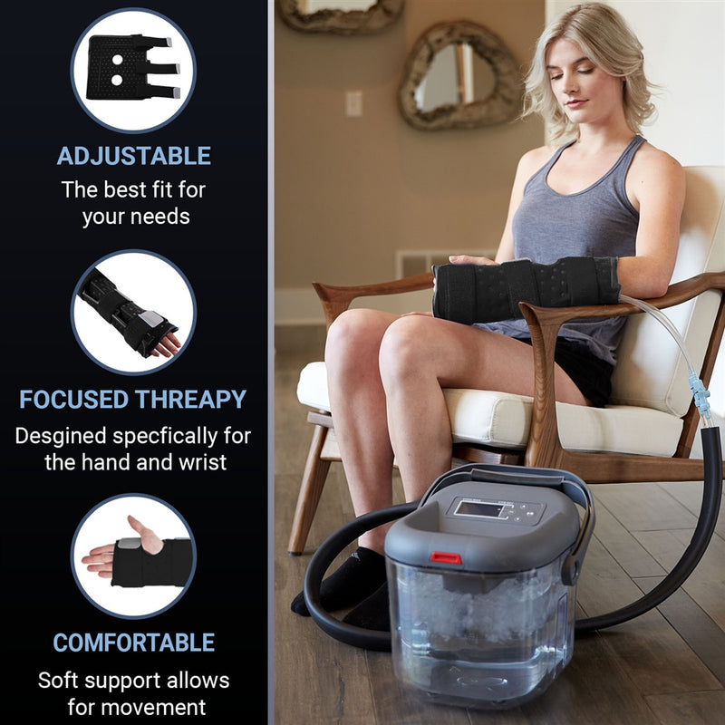 Load image into Gallery viewer, Cold Water Therapy Wrist and Hand Wrap for Cryotherapy Unit - Pad Only
