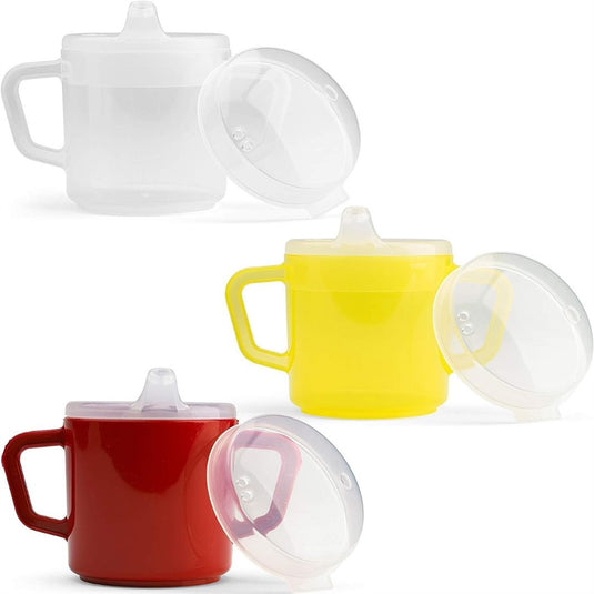 Providence Spillproof Compact 8 oz Adult Sippy Cup w/ 2 Handles