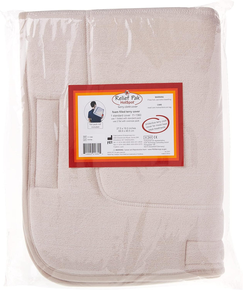 Load image into Gallery viewer, Relief Pak HotSpot Moist Heat Pack Cover - Terry with Foam-Fill
