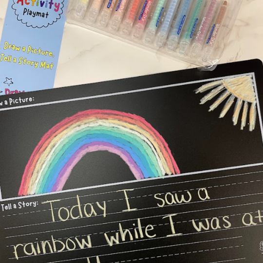 Load image into Gallery viewer, The Pencil Grip Reusable Activity Playmat, Draw a Picture
