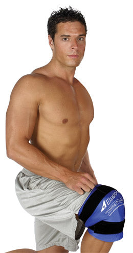 Load image into Gallery viewer, Elasto Gel Hot &amp; Cold Reusable Knee Wrap w/Patella Hole
