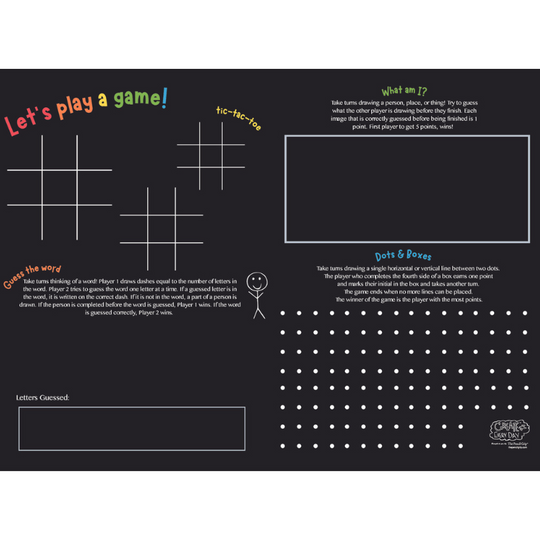 Load image into Gallery viewer, The Pencil Grip Reusable Activity Playmat, Games
