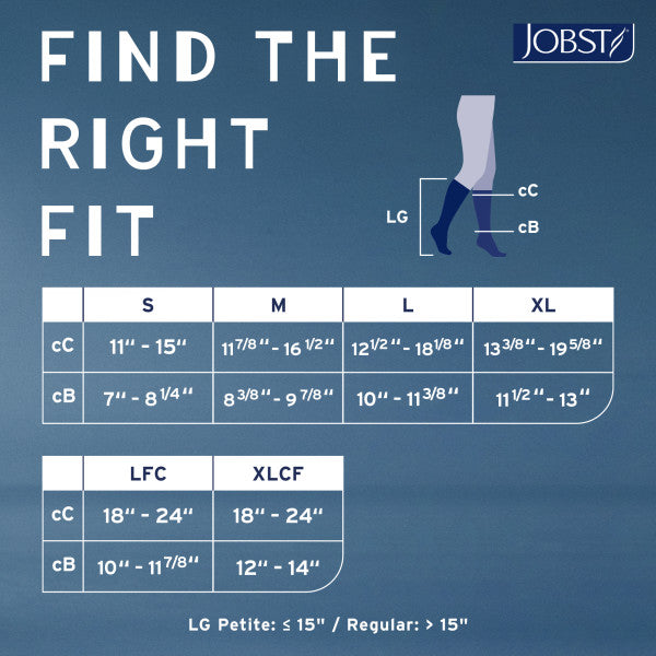 Load image into Gallery viewer, JOBST Relief Compression Stockings 30-40 mmHg Knee High, Open Toe
