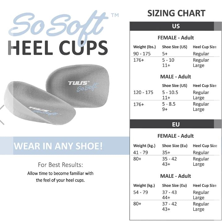 Load image into Gallery viewer, Tuli&#39;s® So Soft® Heavy Duty Heel Cups
