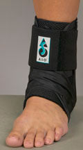 Load image into Gallery viewer, Med Spec ASO Ankle Stabilizer Orthosis MAX, Black
