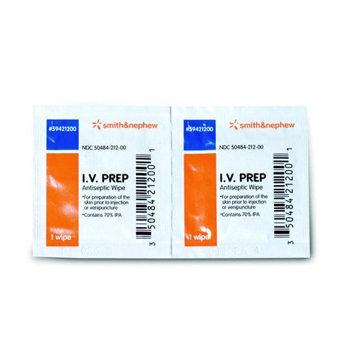 Load image into Gallery viewer, Smith &amp; Nephew Smith and Nephew I.V. Prep Wipes - 50/bx

