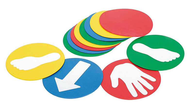 Load image into Gallery viewer, Gymnic Educ&#39;o Disks (Set of 12), Multicolor
