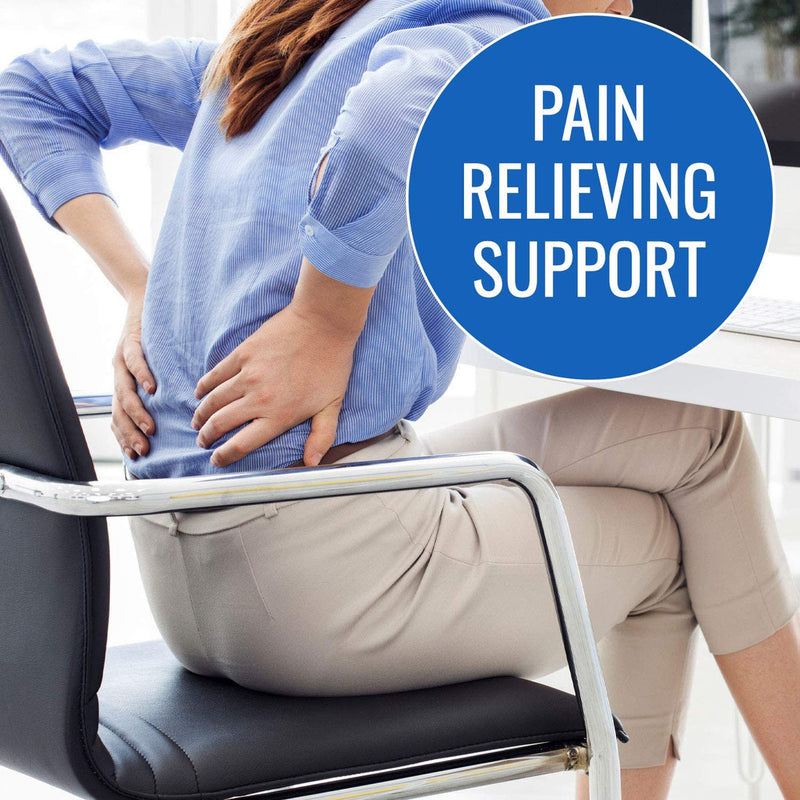 Load image into Gallery viewer, DMI Lumbar Roll Back Support Cushion Pillow
